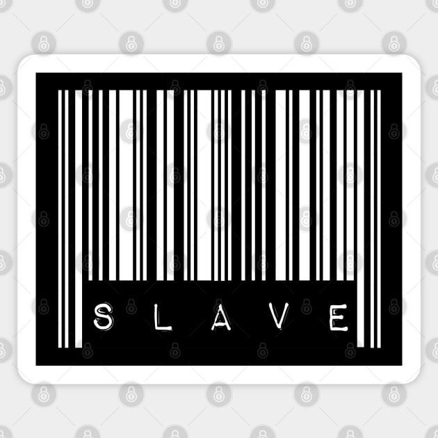 Barcode Slave Sticker by EddieBalevo